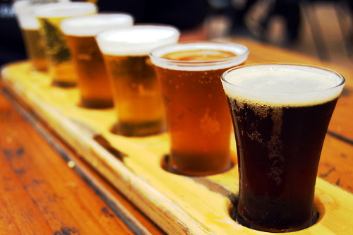 Image via Flickr by theNerdPatrol Beer Flight