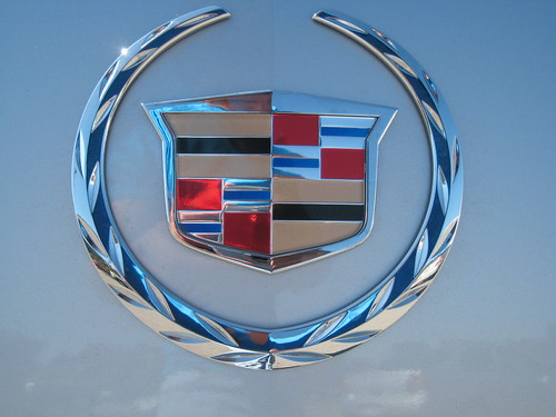 Cadillac Logo on hood of a Rydell Cadillac