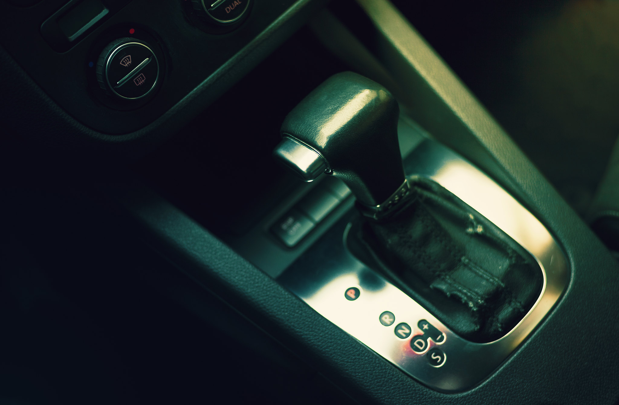 photo of automatic car transmission