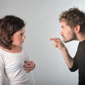 Does your man's anger make him aggressive?
